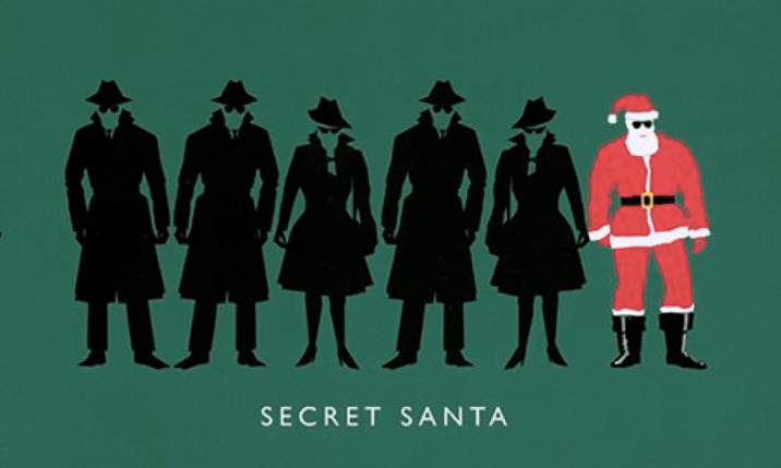 Christmas card of Sr John Sawers, Chief of Secret Intelligence Services, aka MI6